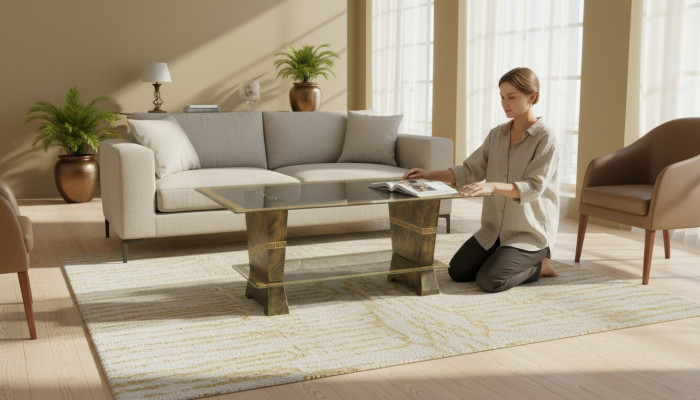 Design Medusa Couchtisch Glastisch Tisch Beistell Tische Couch Klassisch XXL Neu