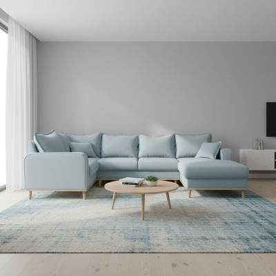 Design Ecksofa Sofa Bettfunktion Couch Polster Sitz Eck Sofas Couchen Neu