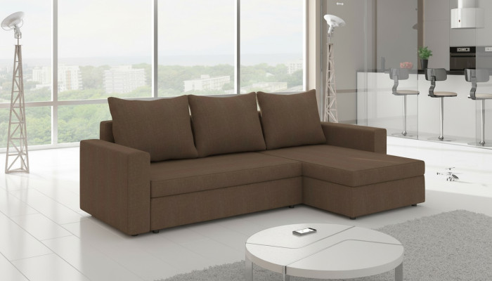 Design Ecksofa Schlafsofa Bettfunktion Couch Leder Polster Textil Sofas Neu 502