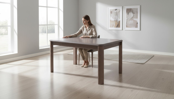 XXL Big Designer Konferenztisch 230cm Holztisch Tische Meeting Esszimmer