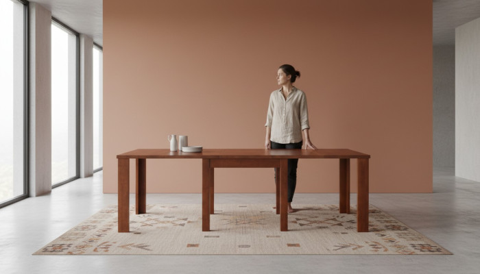 XXL Tisch 330cm Big Designer Konferenztisch Holztisch Tische Meeting