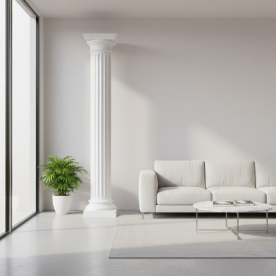 XXL Griechische Säule Antik Stil Design Säulen Luxus Stützen Neu 214cm Groß Neu