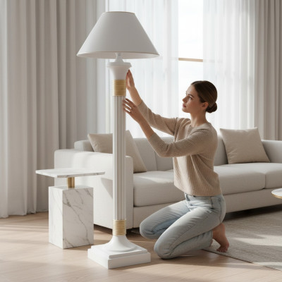 XXL Römischer Stil Stehleuchte Standleuchte Steh Stand Leuchten Lampen Lampe Neu