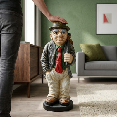 Design Großvater Figur Statue Skulptur Figuren Skulpturen Dekoration Deko 5663