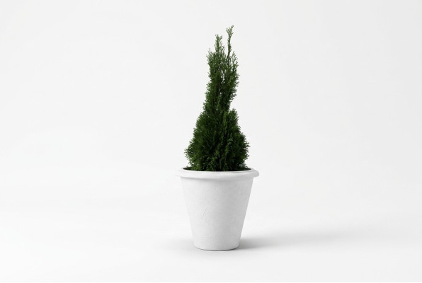 Natur Blumenkübel Pflanz Kübel Dekoration Figur Vasen Garten Blumentöpfe
