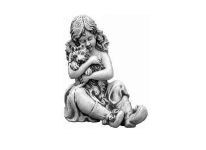 42cm Deko Skulptur Design Figur Statue Garten Figuren Statuen
