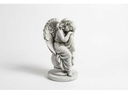 Engel 36cm Skulptur Design Figur Statue Garten Figuren Statuen