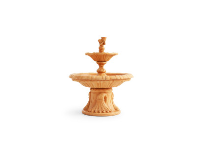 Springbrunnen Garten Teich Brunnen 190 cm  Steinbrunnen Gartenbrunnen Fontaine Neu