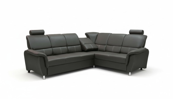 Wohnlandschaft Ecksofa Bettkasten Schlafsofa Sofa Polstersofa Couch Eck Sofas