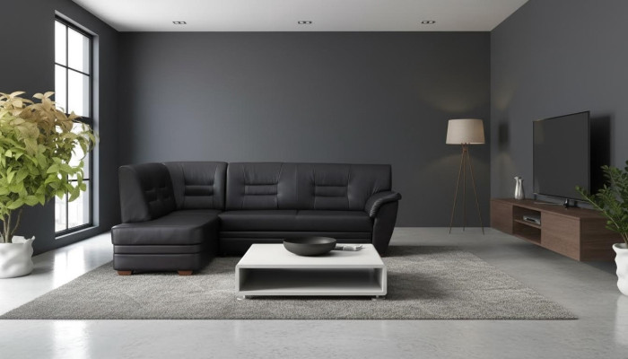 Wohnlandschaft Ecksofa mit Bettkasten Polstersofa Couch Eckcouch Sofa L-Form