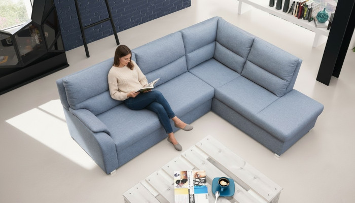 Schlafsofas Ecksofa Sofa Polster Eck Sofas Couchen Wohnlandschaft L FormCouch