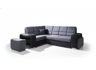 Sofa Schlafsofa Designer Sofa Bettfunktion Bettkasten Ecksofa Couch Sofas Textil