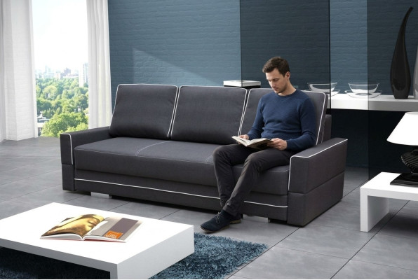 Big Sofa Couch Polster Sofas Couchen XXL Sitz Bettfunktion Schlaffunktion Neu