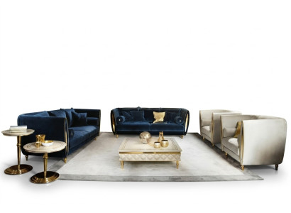 Sofagarnitur Sofa Couch 3 Sitzer (ohne 2+1) Designer Möbel Classisch
