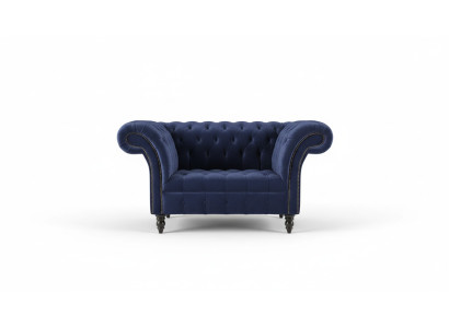 Chesterfield Design Sofa Sessel Couch Polster Luxus Klassische Textil Couchen