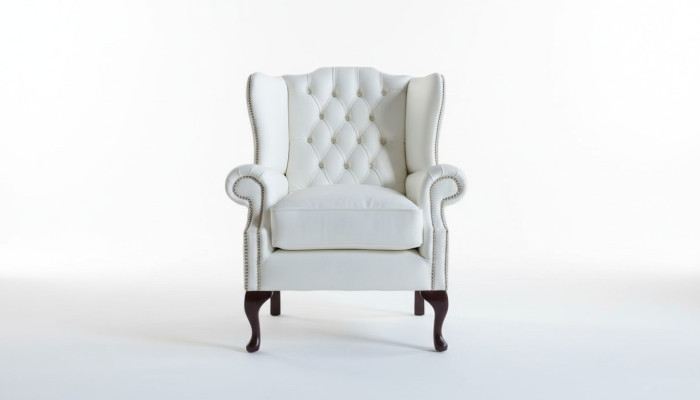 Ohrensessel Chesterfield Sessel Fernseh Couch 1 Sitzer Sofa Textil Couchen Stoff