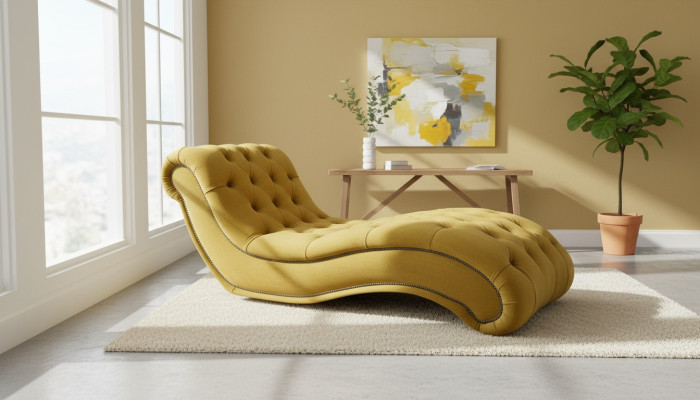 Chesterfield Chaiselongues Sofa Liege Chaise Club Relax Liegen Leder