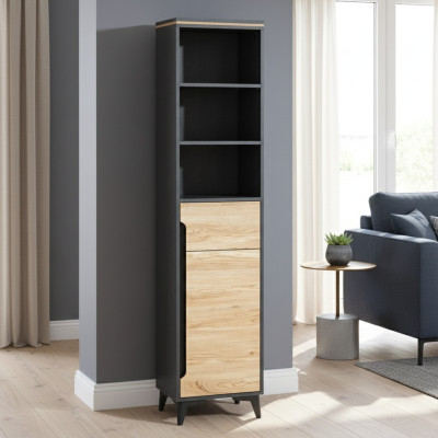 Hochschrank design Vitrine Schrank Vitrinen Regal Wohnzimmer Möbel Regale Neu