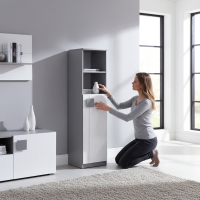 Regal Wohnzimmer Standregal Regale Ablage Möbel Wand Praktisch Ablagen