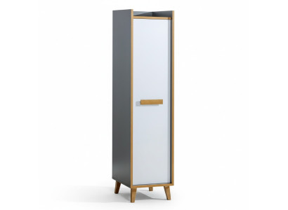 Hochschrank 1 türiger Mehrzweck Schrank Schubladen Wohnzimmer Regal Vitrine Neu