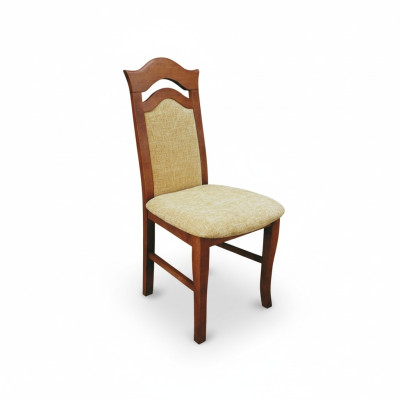Esszimmer Gruppe Design Stuhl Garnitur 4x Stühle Lehn Sitz Polster Massiv