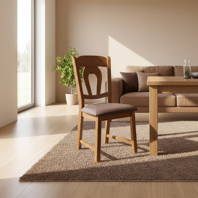Design Set 6x Stuhl Lehnstuhl Polster Stühle Gastro Esszimmer Stoff Neu Sessel