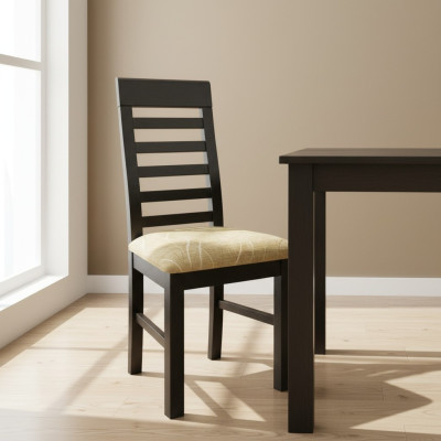 Set 8x Sessel Stuhl Designer Textil Holz Polster Stühle Gastro Esszimmer