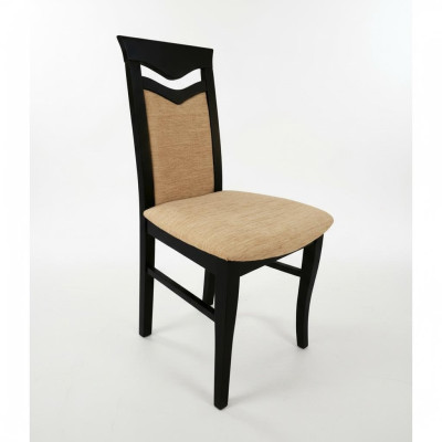 Design Set 8x Sessel Stuhl Holz Textil Polster Stühle Gastro Esszimmer Stoff