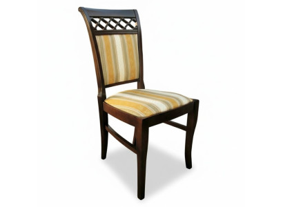 Set 6x Sessel Stuhl Designer Holz Stoff Polster Stühle Gastro Esszimmer Textil