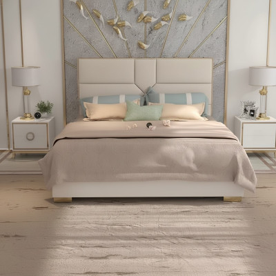 Bett Polster Design Luxus Hotel Betten Ehe 180x200cm Schlaf Zimmer