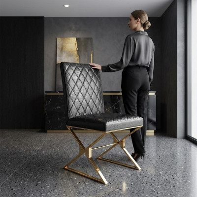 Design Polster Sitz Stühle Stuhl Garnitur Sessel Lounge Club Set Ess 6 x Chair