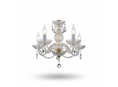 Kron Leuchter Lampe Lampen Kristall Leuchten Leuchte Decken Bohemia  Beleuchtung