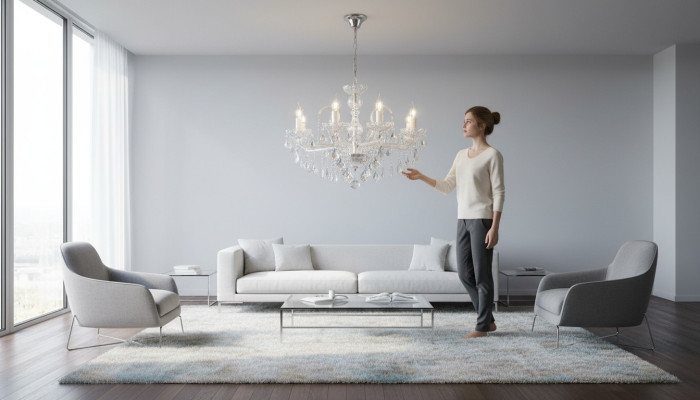 Kronleuchter Antik Stil Klassische Leuchte Decken Leuchte Lampen Luster Lampe
