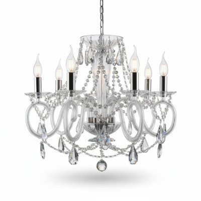 Lampe Luster Hänge Kronleuchter Leuchte Lampen Decken Kristall Leuchten Bohemia