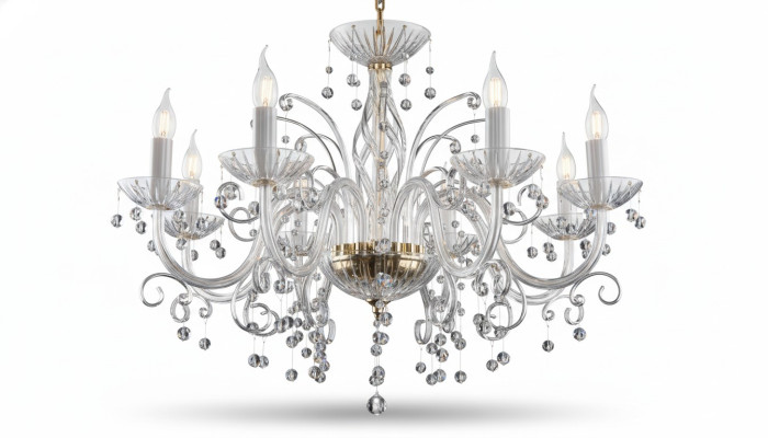Lampe Luster Hänge Lampen Kronleuchter Leuchte Decken Kristall Leuchten Bohemia