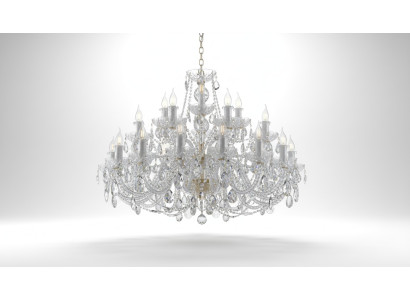 Bohemia Kristall Leuchte Lampe Lampen Decken Luster Decken Kronleuchter Leuchte