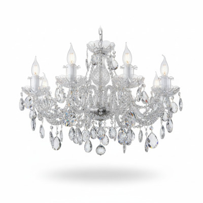Lampe Luster Hänge Kronleuchter Leuchte Lampen Kristall Leuchten Bohemia Decken