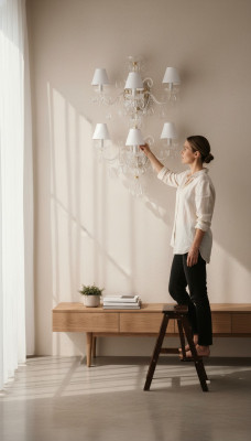 Tischleuchte Antik Stil Kronleuchte Tisch Lampe Kristall Lampen Leuchten Leuchte