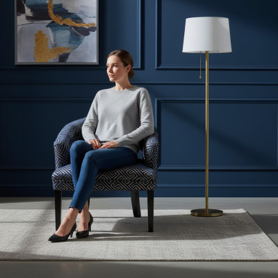 Stuhl Set Gruppe Stühle Hotel Lehn Polster Garnitur 8x Gruppen Textil Sessel