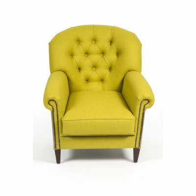 Ohrensessel Sessel Fernseh Stuhl Polster Sofa 1 Sitzer Relax Chesterfield