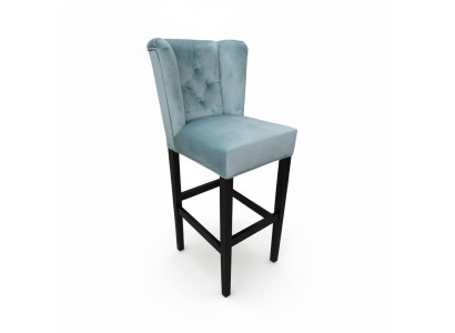 Blauer Barhocker 2-er Set Stoff Barstühle Bar Hocker Tresen Stuhl Chesterfield Stühle Blauer Barhocker 2-er Set Stoff Barstühle Bar Hocker Tresen Stuhl Chesterfield Stühle