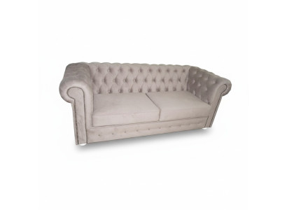 Sofa 2 Sitzer Couch Polster Sofa Textil Couchen Garnitur Zweisitzer Chesterfield