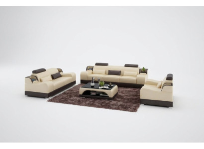 Dreisitzer Couch Polster Design Sofa 3er Sitz Moderne Sofas Zimmer Möbel