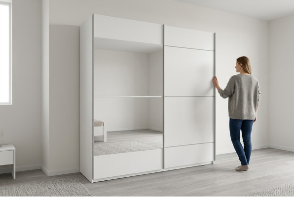 Mehrzweck Regale Schrank Regal Aufbewahrungs Deko Kleiderschränke 150cm