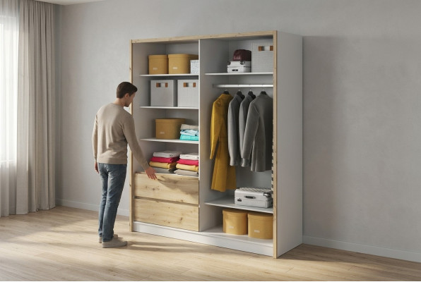 Mehrzweck Regale Schrank Garderobe Regal Kleiderschränke Aufbewahrungs
