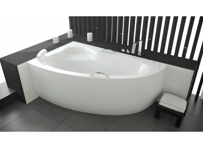 Badewanne XXL Eckwanne Eck 150*100 cm Acrylwanne Wanne Bad