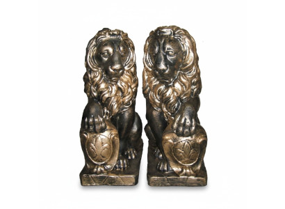 Löwe Deko Figur Statue Skulptur 60cm Figuren Statuen Skulpturen Dekoration  N21