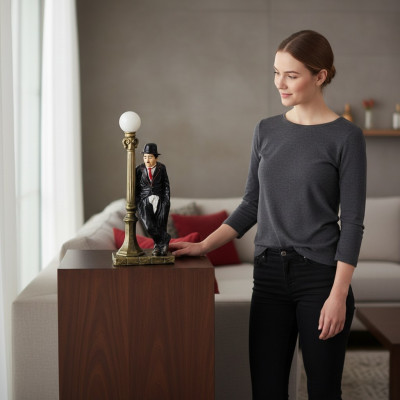 Deko Figur Statue Skulptur Lampe 110 cm Figuren Statuen Skulpturen Neu WG2020 P1