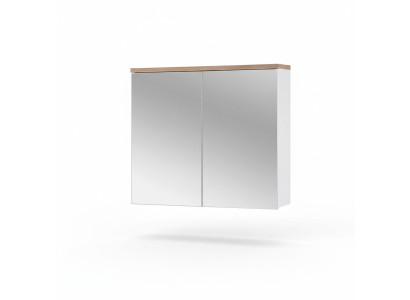 Spiegelschrank Wandschrank Badezimmerschrank mit Spiegel 80 cm Spiegelschrank Wandschrank Badezimmerschrank mit Spiegel 80 cm