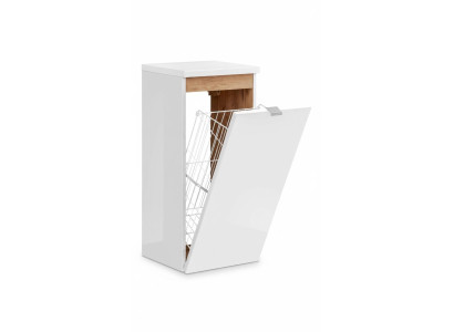 Universelle Hängeschrank Schrank Dekorative Badmöbel mit einem Wäschekorb Universelle Hängeschrank Schrank Dekorative Badmöbel mit einem Wäschekorb